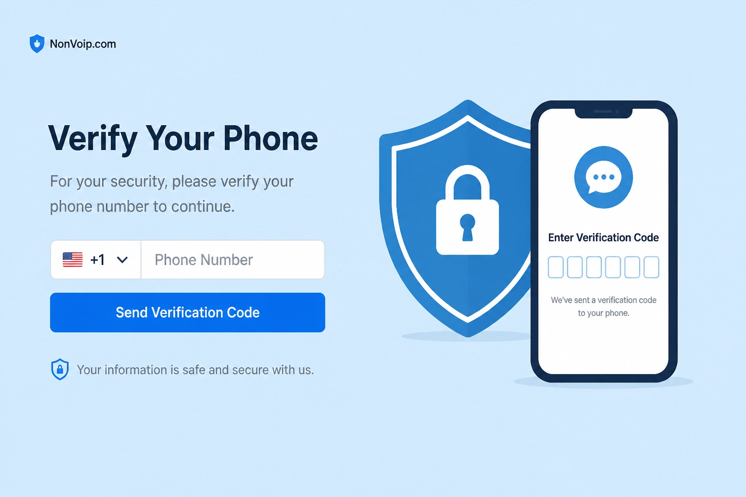 Phone verification for account security