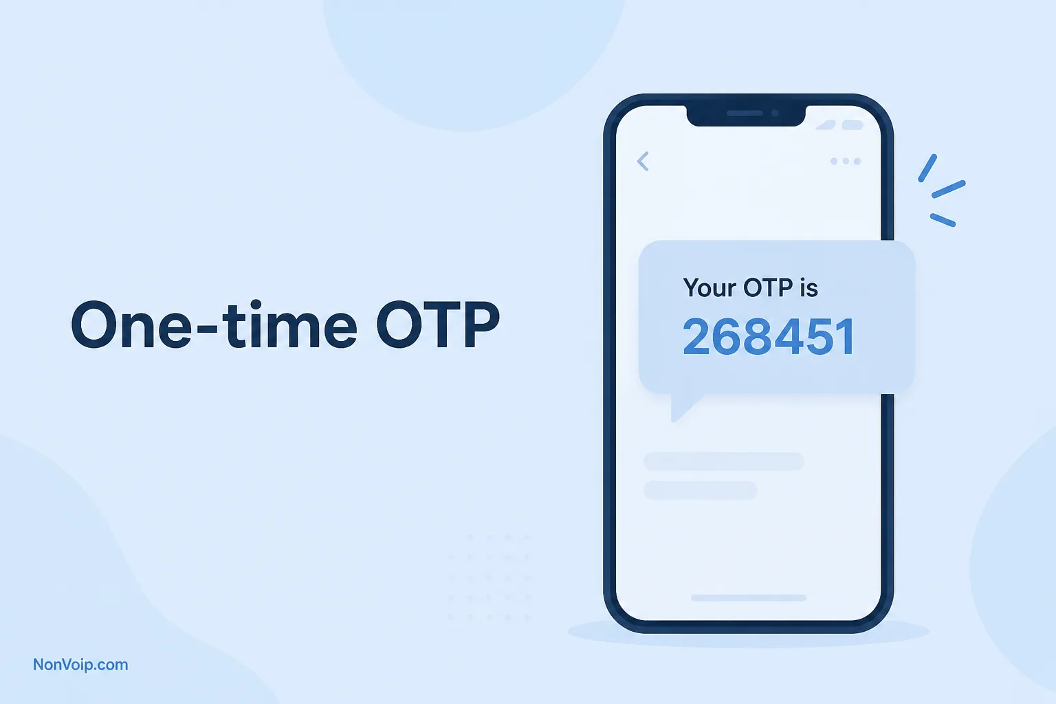 Short Term number one-time OTP use