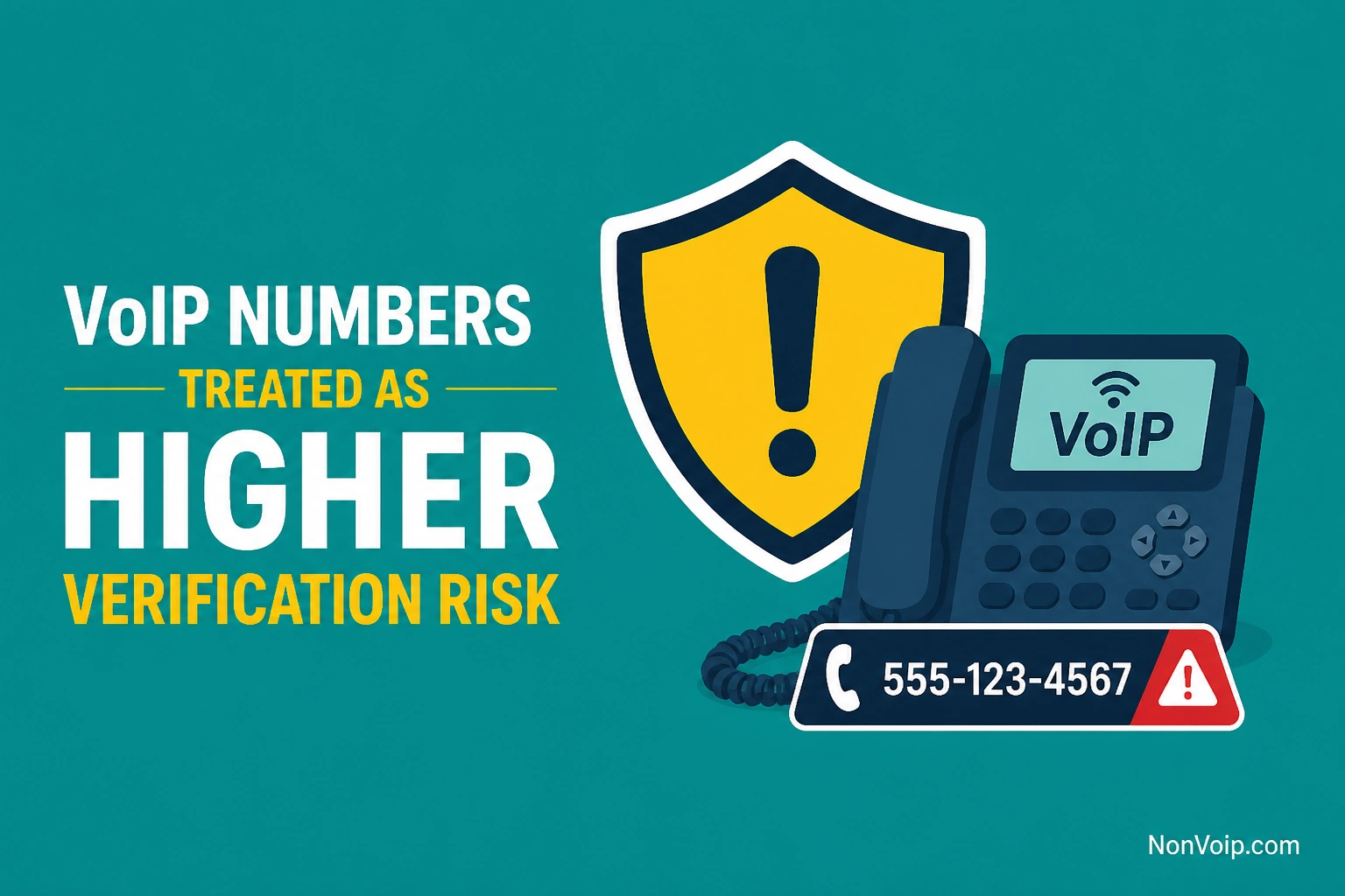 Why VoIP numbers are treated as higher verification risk